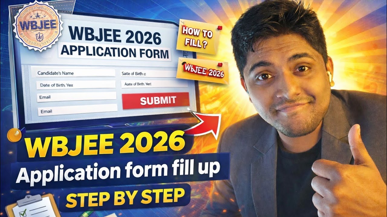 WBJEE 2026 Application form fill up step by step - YouTube