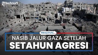 Satu Tahun Agresi Brutal Israel Di Palestina, 41.870 Orang Tewas