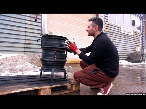 Hot Wheels: Stoves For Ukraine Made From Old Lithuanian Car Rims
