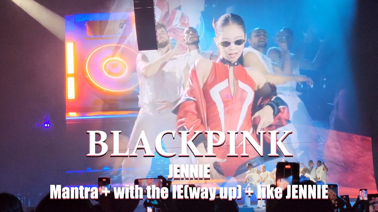 BLACKPINK JENNIE - Mantra + with the IE(way up) + like JENNIE | DEADLINE TORONTO 20250722
