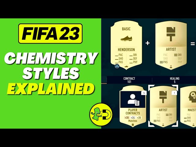 How does chemistry work in FIFA 23?