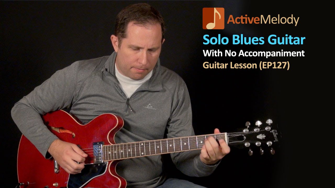 Solo Blues Guitar Lesson in A (12 Bar Blues Guitar Lesson) – EP127