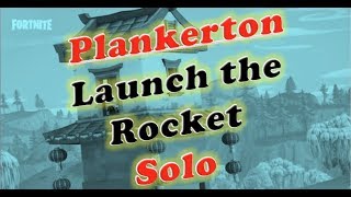 Fortnite Plankerton Launch the Rocket