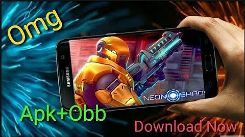 Download karo ((Neon shadow)) ((Apk+Obb)) Only 100mb mb in any android phone By Tech gaming warrior