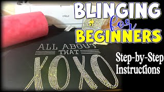 EVERYTHING YOU NEED TO KNOW ABOUT BLING SHIRTS FOR BEGINNERS | Hotfix Rhinestones with Cricut