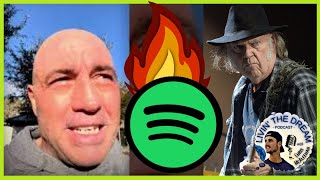 Joe Rogan addresses Neil Young Spotify controversy \& Misinformation