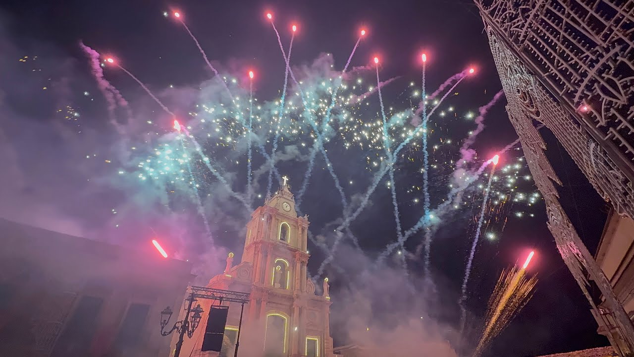 Monterosso 7 Settembre 2025 Rientro S. Giovanni e Spettacolo Piromusicale Ditta LA ROSA FIREWORKS 4K