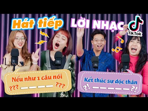 Video HÁT TIẾP NHẠC TIKTOK: Cũng là nhạc chúng tôi nhảy mọi... - youtube