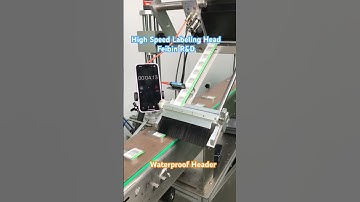 High speed labeling machine#labelingmachine #labelinghead #highspeedlabelingmachine #labelapplicator