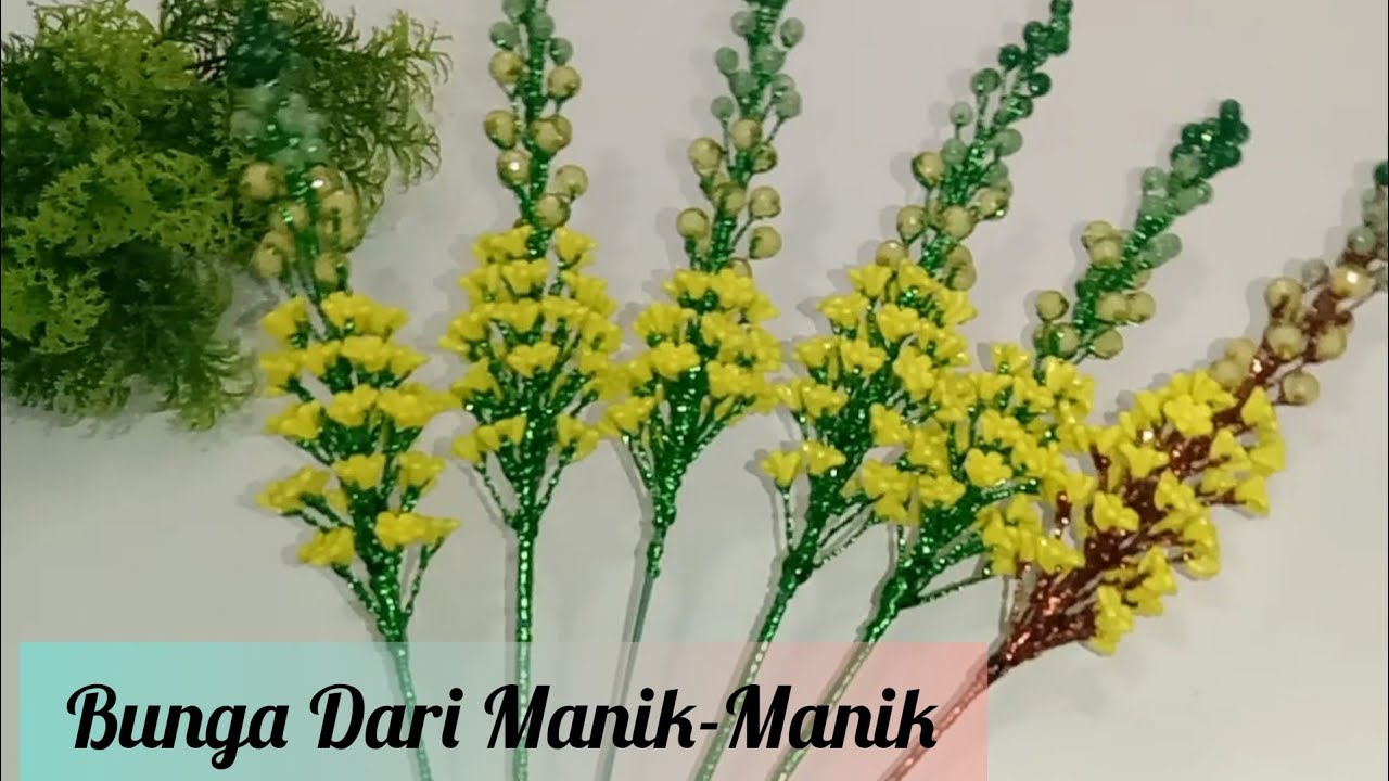 Tutorial Bunga Dari Manik-Manik