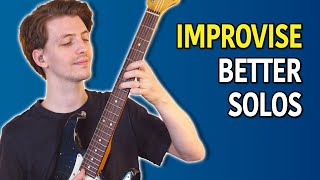 How To Improvise Guitar Solos The RIGHT Way (STOP Thinking Like A Guitarist!)  Lead Guitar Lesson