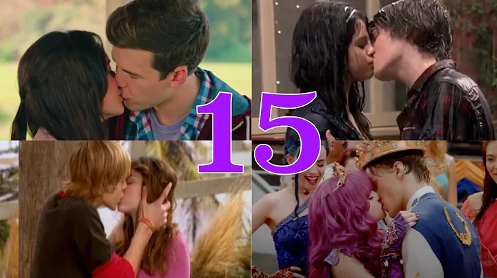 Top 15 BEST Disney Channel Kisses!!