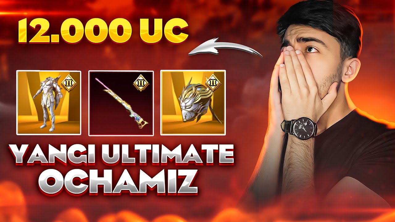 12,000 UC YANGI ULTIMATE KOSTYUMNi OCHAMIZ 🔥 PUBG MOBILE!!!