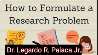 Research Problem and Its Scope