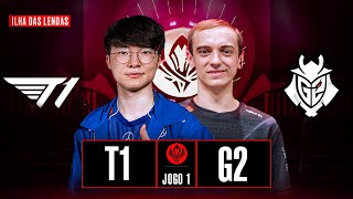 G2 x T1 | Jogo 1 - MD5 | Lower Bracket - MSI 2024 | Ilha das Lendas