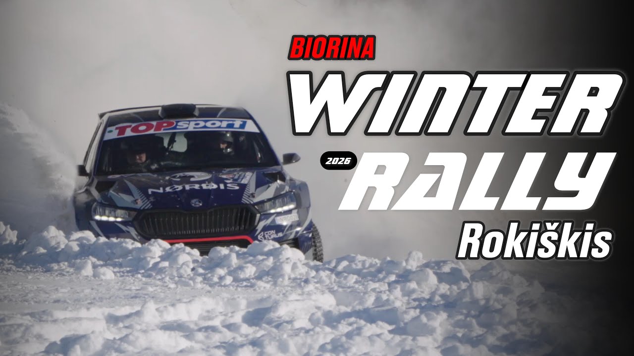 Biorina Winter Rally Rokiškis 2026 | žiemos ralio automobilių sporto šventė Lietuvoje | best moments