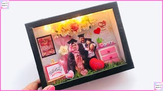 DIY 3d Miniature Photo frame with Paper/ Valentine's Day ♥️ gift idea