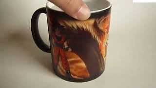 Dragon Ball Z Super Saiyan  Mug Color Changing Mugs Coffee Tea Cup