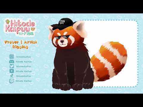 Cute Red Panda【Showcase Live2D Model 】