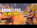 Bounce pad to Victory!!! - Fortnite Battle Royale Highlights #1