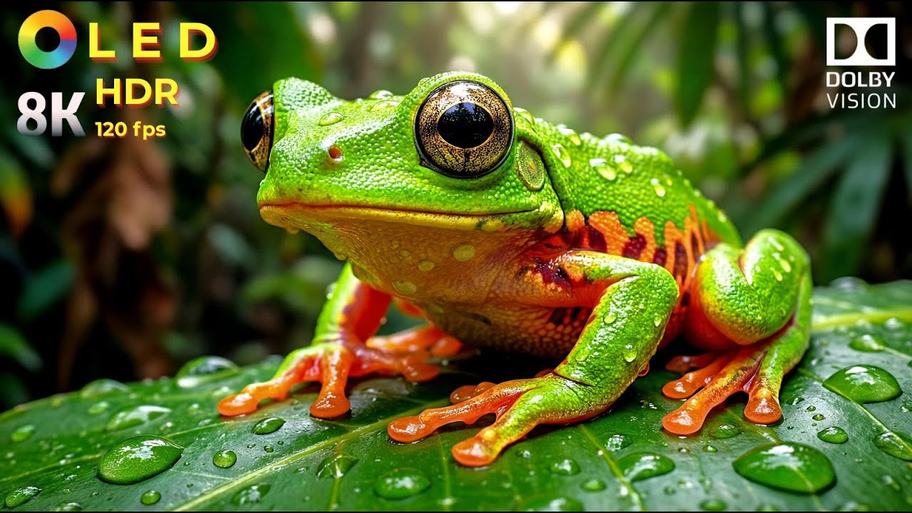 Extreme Insect Macro 🔥 | Ultra Vivid Colors – OLED HDR Test & Deep Relaxing Music Relaxing Music