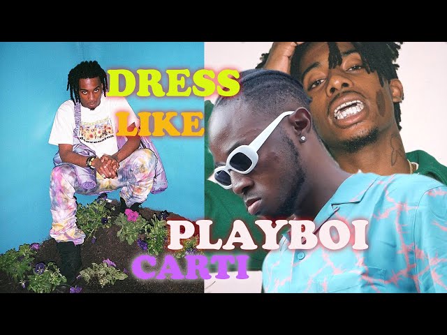 PLAYBOI CARTI'S STYLE EVOLUTION 2022: HOW TO DRESS LIKE PLAYBOI CARTI  NARCISSIST ERA 