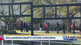 Williamson County voters frustrated with long lines, location changes