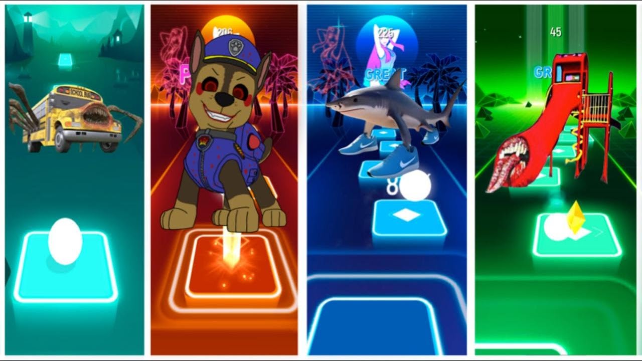 Bus Eater 🆚 Paw Patrol 🆚Tralalero tralala 🆚 Extra Slide / Who is Best?