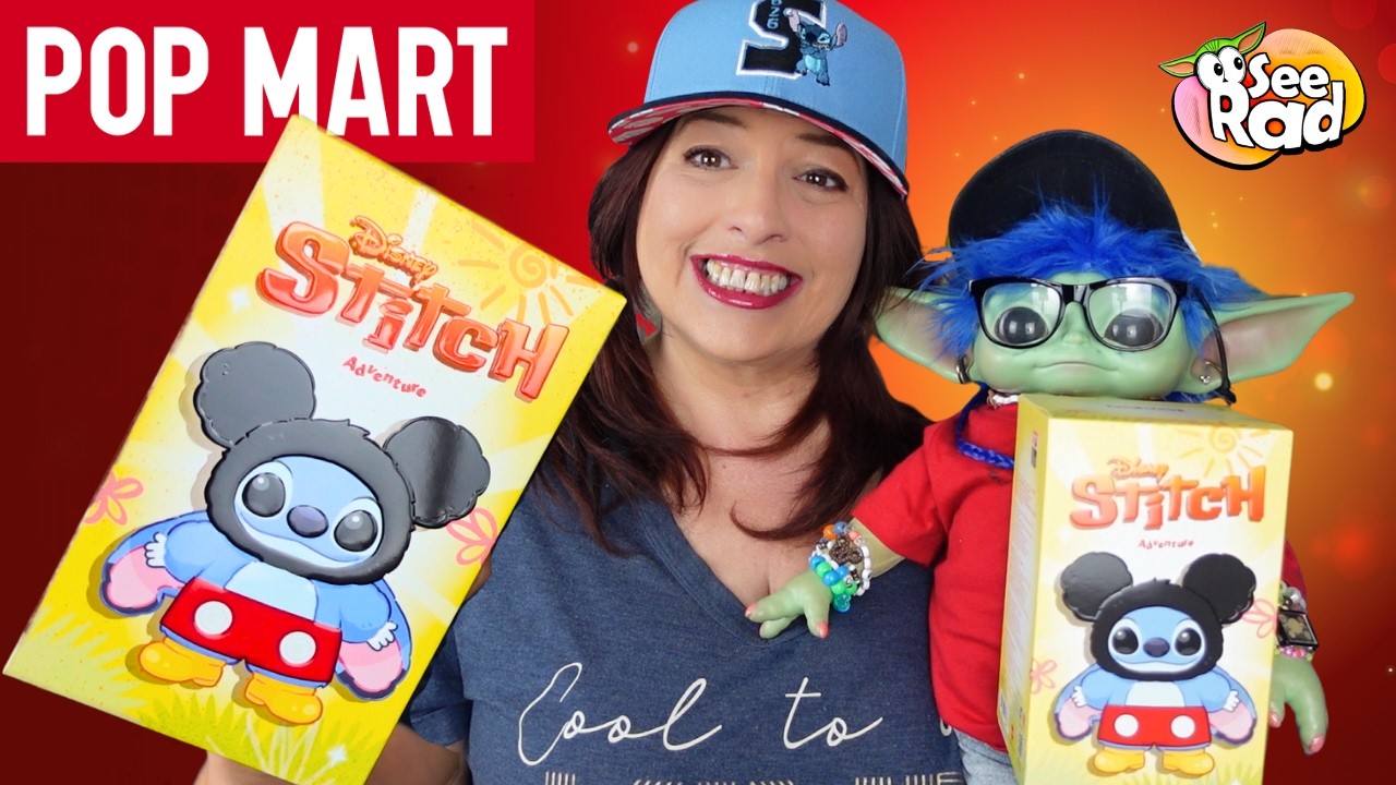 Pop Mart Stitch Adventure Series Vinyl Plush Pendants - Which