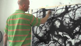 Martin Wohlwend -- Artist, Painter -- Sennwald Studio, CH 2011.04.25