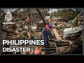 Philippines storm displaces tens of thousands of people