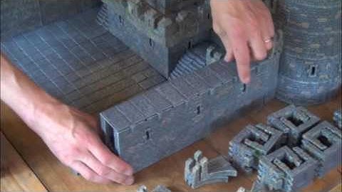 Dwarven Forge Royal Stronghold #4 Walls