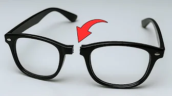 Intelligent Plastic Repairing Technique Will Help Repair Broken Glasses Into Like New