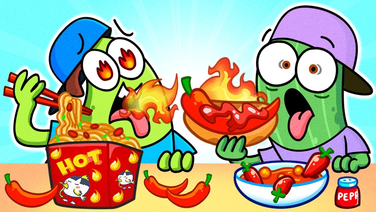 Comiendo La Comida Más Picante 🌶️ | Competencias De Comida Locas