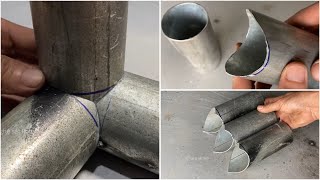 Here are 3 Tips for cutting 90-degree round pipes that welders never told you