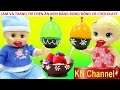 LÀM VÀ TRANG TRÍ LY ĂN KEM TỪ BONG BÓNG CHOCOLATE cực xinh HOW TO MAKE CHOCOLATE BOWLS WITH BALLOON