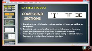 CONSTRUCTION MATERIALS/DCV20083/UNIT 6 - STEEL- STEEL PRODUCT