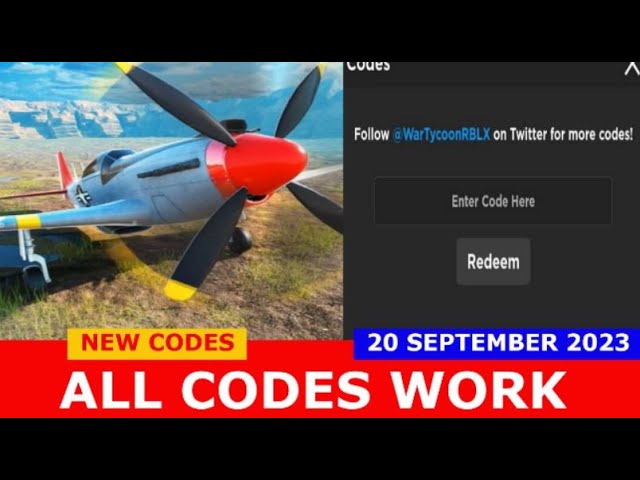 EUROCOPTER] War Tycoon Codes Wiki November 2023