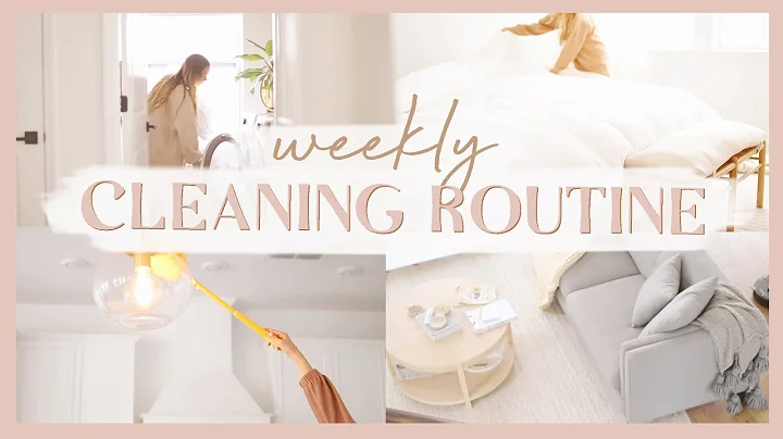 MY CLEANING ROUTINE | daily habits, weekly tasks, ...