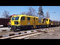 Plasser & Theurer OBW 100 начело на влак 20432/20431 Реброво - Илиянци - Своге