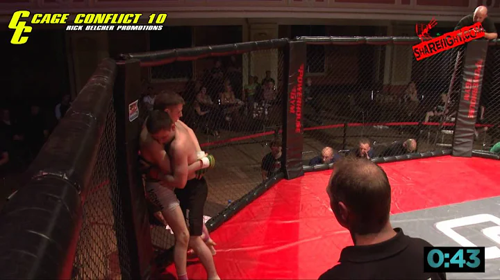 Cage Conflict 10 Gary Magee Battlefield MMA VS Sam...