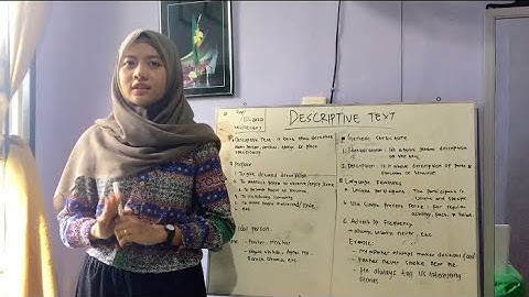 ENGLISH MICRO TEACHING ABOUT DESCRIPTIVE TEXT “IDOL PERSON” | 7th Grade of Junior High School