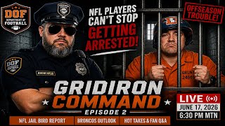 🚔 NFL Jail Bird Report | Bengals, Rams & Chargers | Gridiron Command LIVE