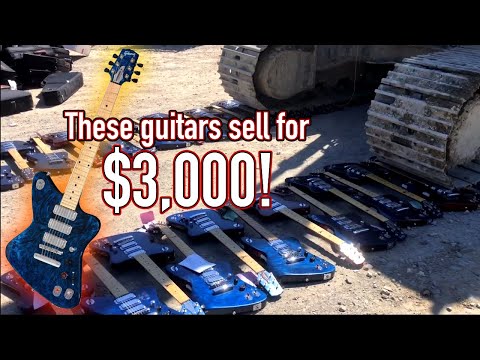 why-would-gibson-destroy-hundreds-of-guitars?!