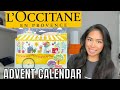 UNBOXING THE L'OCCITANE ADVENT CALENDAR! EVERYTHING IN THIS IS USEFUL 😍