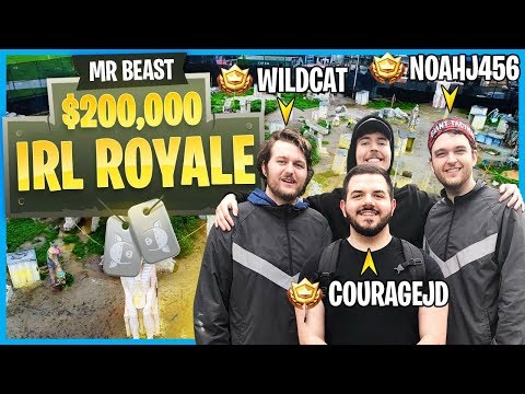 I Played in MrBeast's $200,000 YouTuber Airsoft Battle Royale!