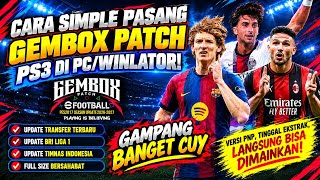 CARA GAMPANG PASANG DAN MAIN GEMBOX PATCH PS3 DI ANDROID/PC/LAPTOP