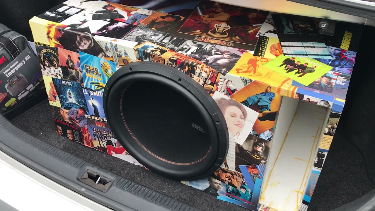 Memphis audio m6 15 inch subwoofer in a 