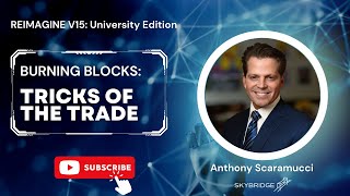 Burning Blocks: Tricks Of The Trade | Anthony Scaramucci - Panel Discussion | Reimagine v15.0 #2