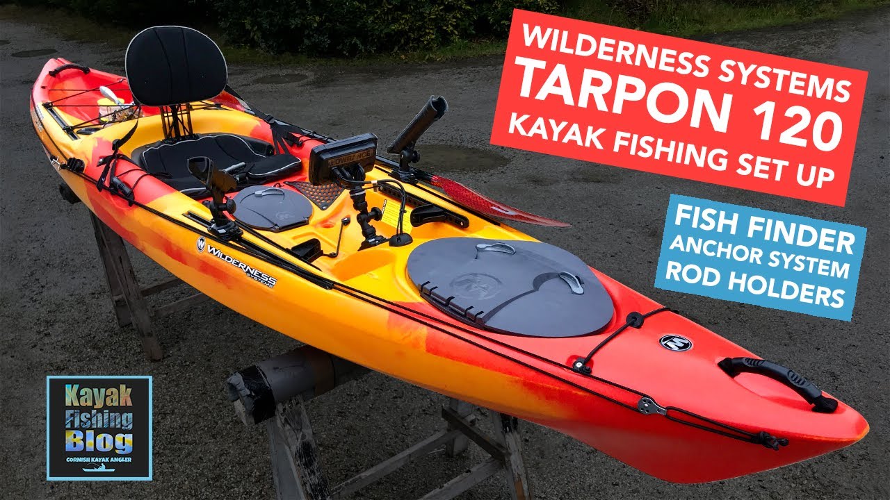 Kayak Fishing Set Up on a Wilderness Systems Tarpon 120